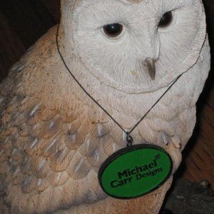 Owl Barn by Michael Carr Designs NWT Outdoor Gardens Patio Yard